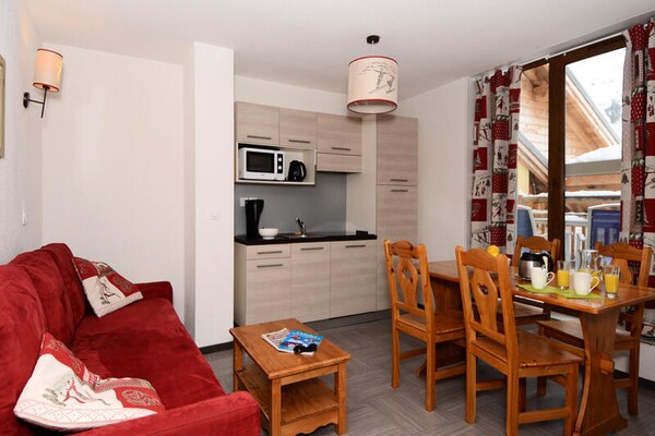 Appartement aan de piste in Vars met toegang tot zwembad en hamam - thumbnail 4