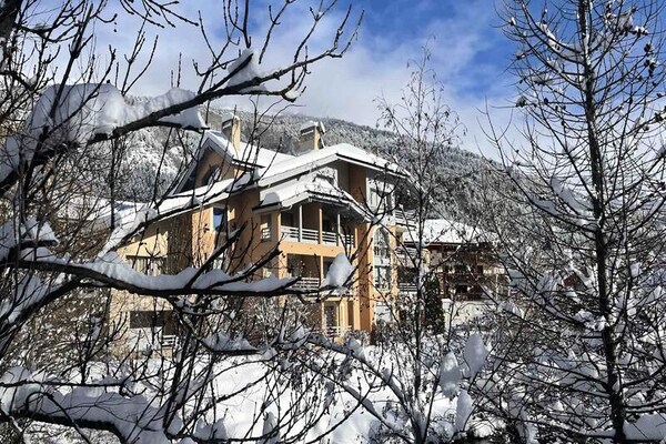 Rustiek appartement voor 8 aan de Alpenrivier, 300m van de Pontillas-lift - thumbnail 2
