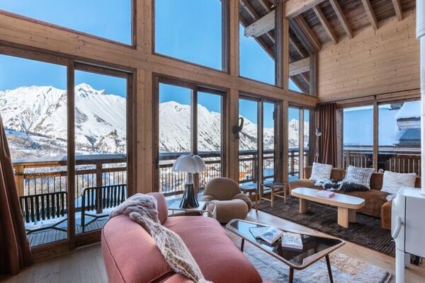 Chalet Caseblanche: 200m², sauna, 100m van de piste in Saint Martin - thumbnail 3