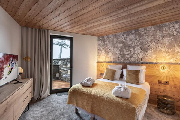 Luxe appartement 8p in Courchevel 1850 met spa, zwembad en balkon - thumbnail 3