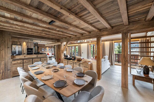 Chalet Lady Mijane: 400m² luxe met spa & sauna vlakbij de piste in Méribel - thumbnail 3
