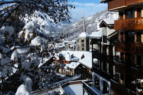Duplex appartement met balkon en bergzicht in Les Belleville - thumbnail 2
