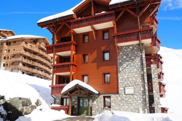 Appartement Ancolie in Reberty 2000: ski-in, ski-out met zonnig balkon - thumbnail 2