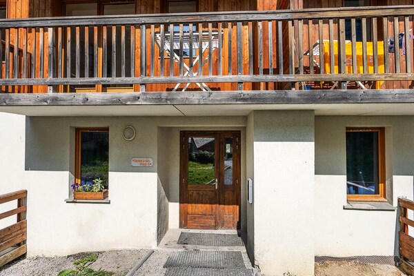 Rustiek appartement 8p in Les Orres, vlakbij skilift en zwembad - thumbnail 1