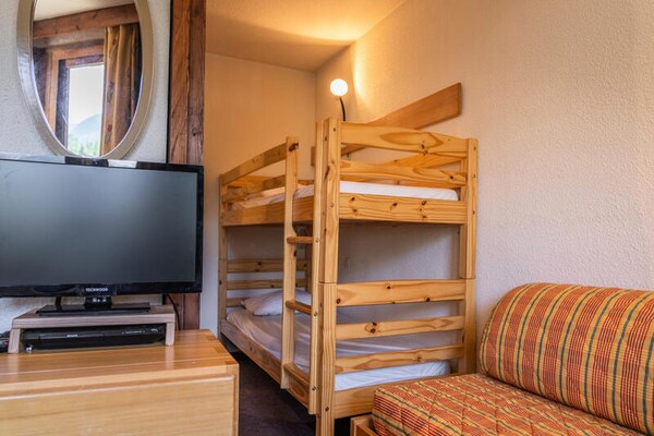 Zonnig appartement op 10e verdieping met panoramisch uitzicht in Les Orres 1650 - thumbnail 4