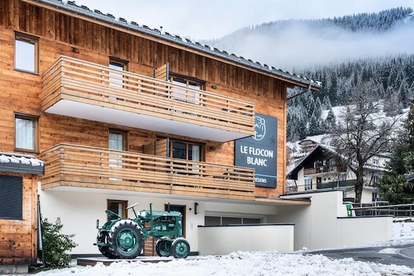 Appartement 4p in La Chapelle d'Abondance, direct aan de piste - thumbnail 2