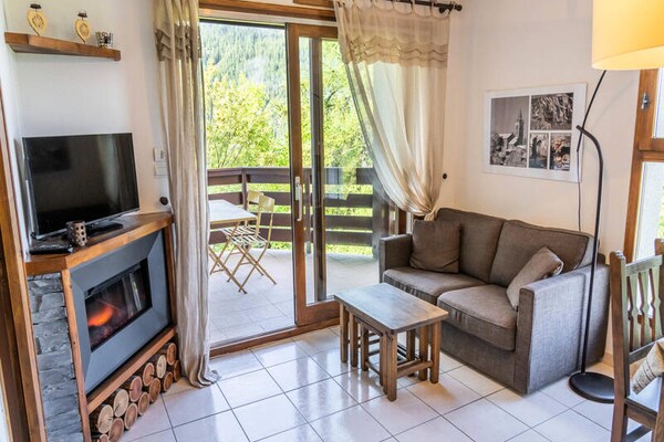 Zonnig appartement op 1550m met panoramisch uitzicht op het meer van Serre-Ponçon - thumbnail 1