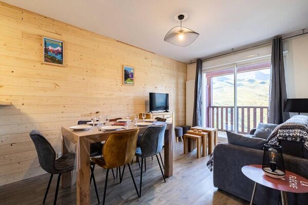 Ruim duplexappartement voor 8 personen aan de pistes van Peyragudes - thumbnail 4