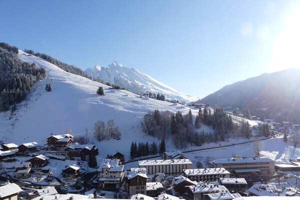Duplex appartement in La Clusaz met panoramisch uitzicht op de Aravis - thumbnail 3