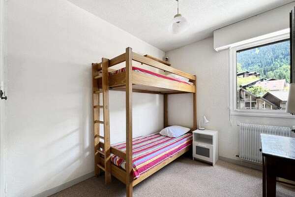 Duplex voor 8 personen in Les Carroz, vlakbij de piste en het dorpshart - thumbnail 5
