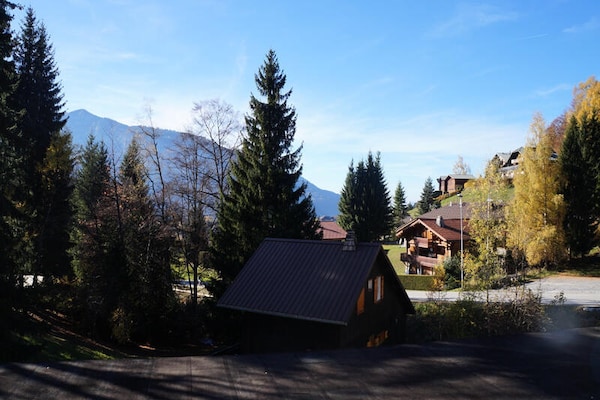 Gezellig studio-appartement in Les Carroz-d'Arâches, 500m van het centrum - thumbnail 1