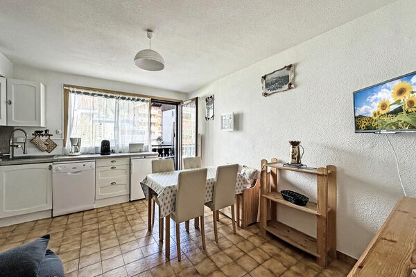 Knusse studio voor 4 personen in Les Carroz, vlakbij de piste en het dorpsplein - thumbnail 6