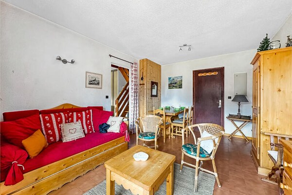 Authentiek duplexappartement in het hart van Les Carroz, vlakbij de piste - thumbnail 2