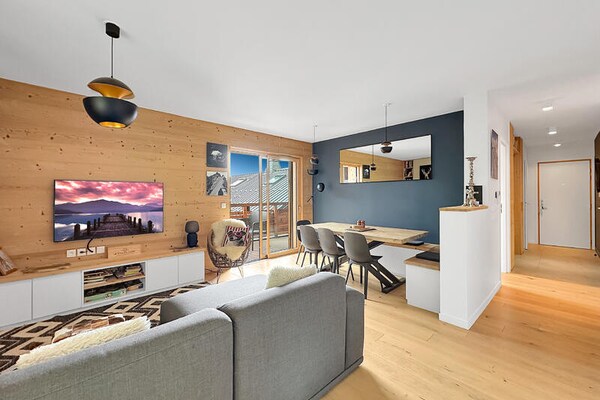 Ski-in/ski-out appartement voor 8 personen in Les Carroz-d'Arâches - thumbnail 1