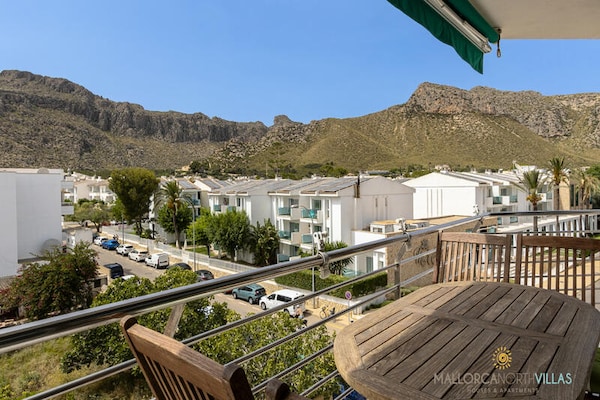 Licht appartement in Puerto de Pollensa, 1 minuut van het strand - thumbnail 1