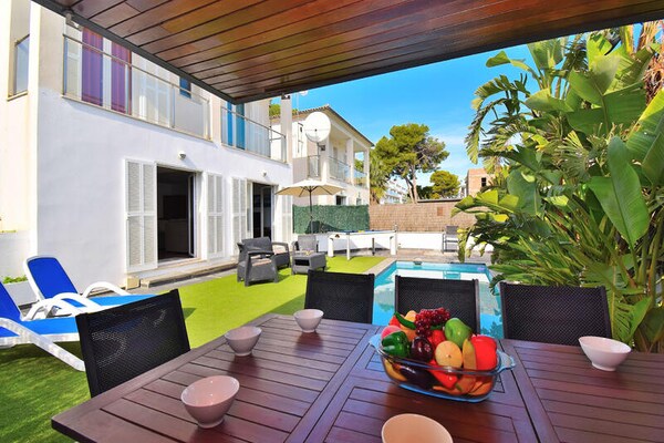 Ruim appartement met privézwembad op 400m van Playa de Muro - thumbnail 4