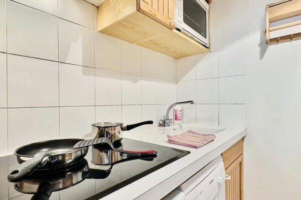Appartement 6 pers. in Val d'Isère, direct aan de hoofdstraat met balkon op het westen - thumbnail 5