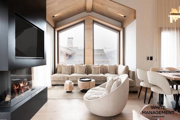 Chalet in Courchevel 1650 met sauna, jacuzzi en uitzicht op 1850 voor 12 personen - thumbnail 1