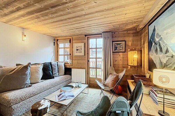 Authentiek chalet in Les Allues: 120m², 3 slaapkamers, dichtbij piste - thumbnail 4