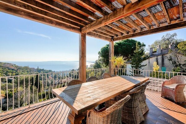 Ruime villa met 5 slaapkamers, airco en tuin op 500m van zee in Roquebrune-sur-Argens - thumbnail 4