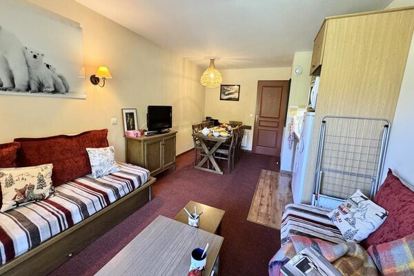 Duplexappartement Vars met ski-in/ski-out, terras en zwembad voor 8 personen - thumbnail 4