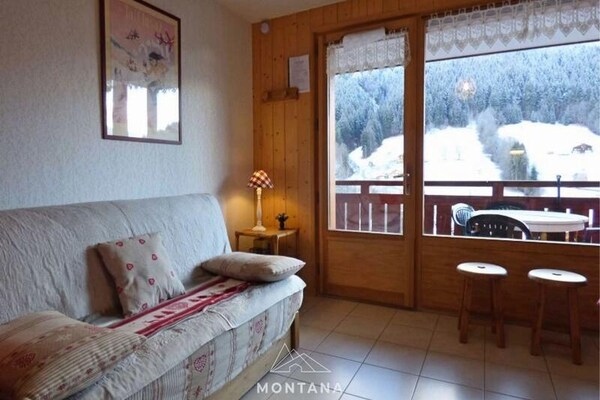 Appartement met adembenemend Aravis-uitzicht en balkon op het zuiden - thumbnail 2