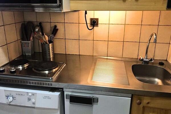 Knusse studio voor 4 personen in Les Avanchers Valmorel, vlakbij de piste - thumbnail 2