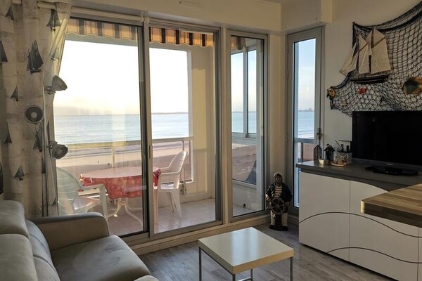 Studio aan zee in Pornichet met adembenemend uitzicht op de Atlantische Oceaan - thumbnail 4