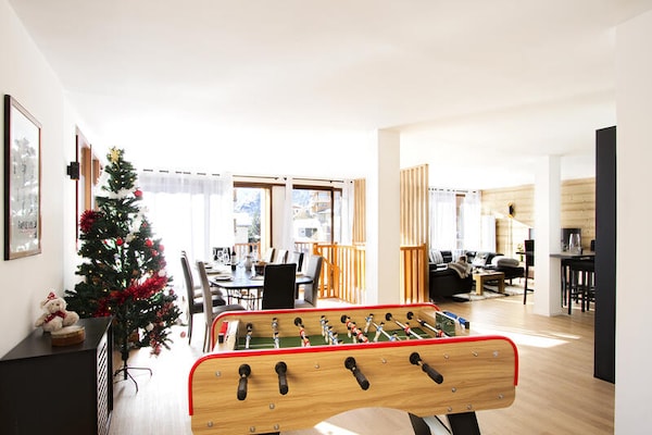 Ruim 5-kamerappartement op de piste in Vénosc met zuidbalkon - thumbnail 4