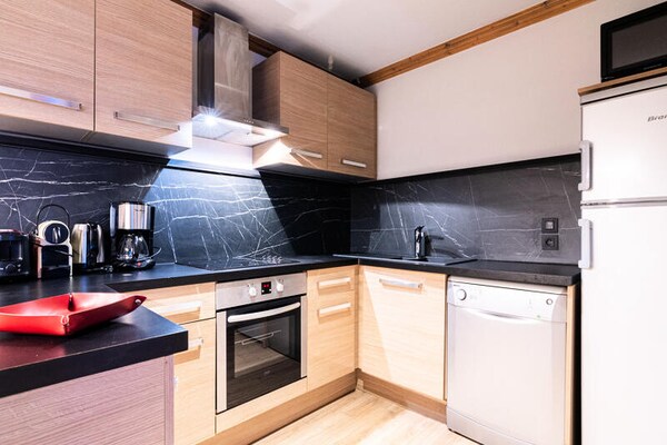 Chalet Mouflon: Luxe appartement met panoramisch uitzicht in Val Thorens - thumbnail 6
