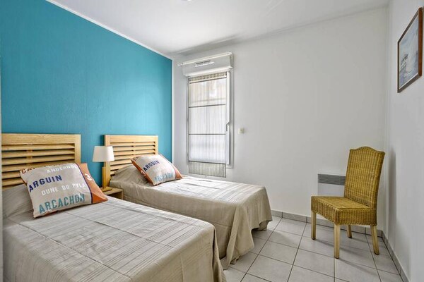 Elegant appartement in centrum Arcachon, 400m van strand met loggia - thumbnail 4