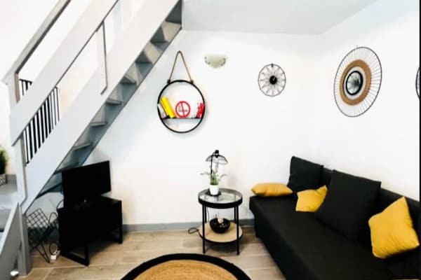 Duplex voor 4 personen in het hart van oud Antibes, vlakbij strand en markt - thumbnail 3