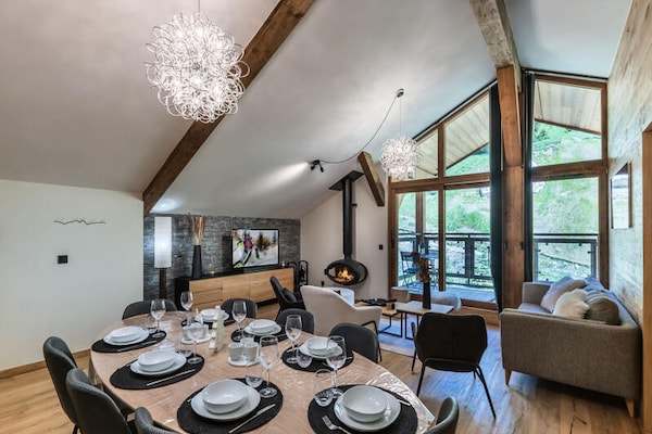 Luxueus 80m² appartement in Courchevel Moriond met ski-in/ski-out toegang - thumbnail 4