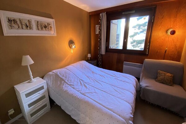 Appartement met panoramisch uitzicht in Pra-Loup 1600, 80m van winkels - thumbnail 4