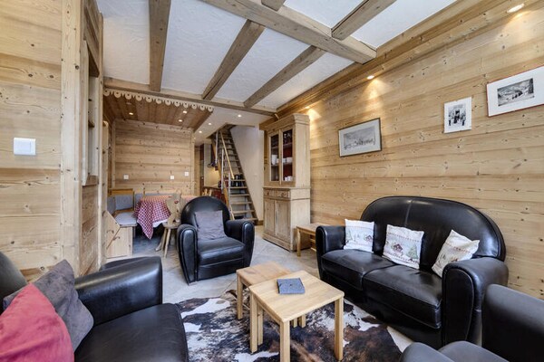 Ruim duplexappartement met balkon, direct aan de piste in Tignes Val Claret - thumbnail 2