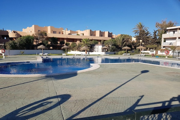 Naturistisch appartement aan zee in Vera, direct aan het strand - thumbnail 6