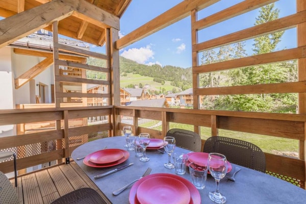 Chic appartement in Megève met uitzicht op de Mont Blanc en geweldige spa - thumbnail 4