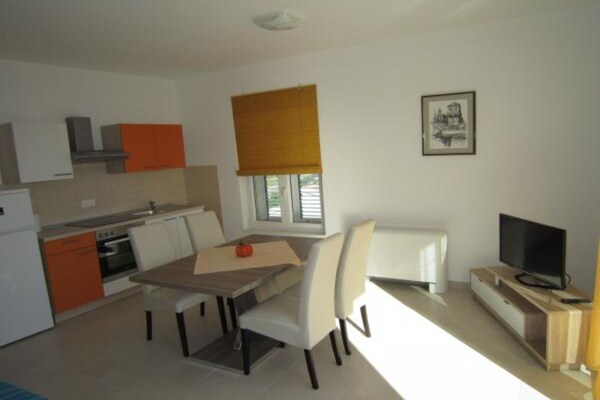 Adria View Apartment Jasenovo A3: Modern appartement met zeezicht in Žaborić - thumbnail 1