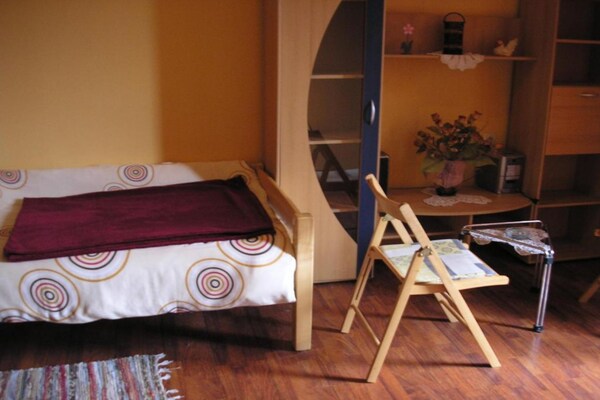 Classic Double Room met terras aan de rivier in Osijek - thumbnail 2