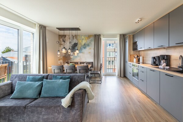 Luxe appartement met zeezicht, sauna en balkon op Nordstrand - thumbnail 2