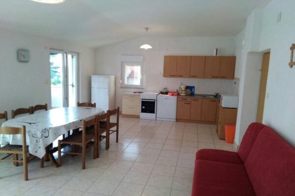 Aan het strand: Ruim appartement voor 4 personen in Banjol - thumbnail 1