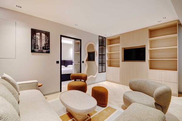 Sfeervol Duplex Appartement 2e Arrondissement, 4 personen, Airco, vlakbij Les Halles - thumbnail 1