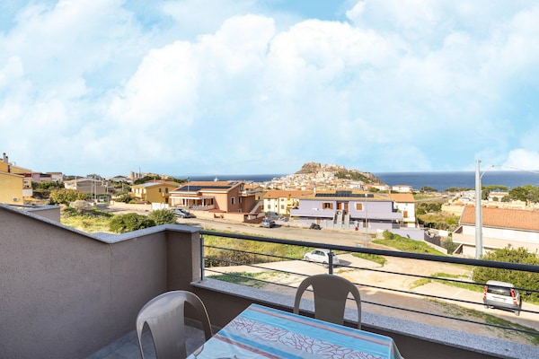 Appartement met panoramisch terras, zwembad en uitzicht op zee in Castelsardo - thumbnail 4
