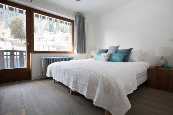 Luxe appartement met Mont Blanc uitzicht, 50m van skilift Brévent - thumbnail 5