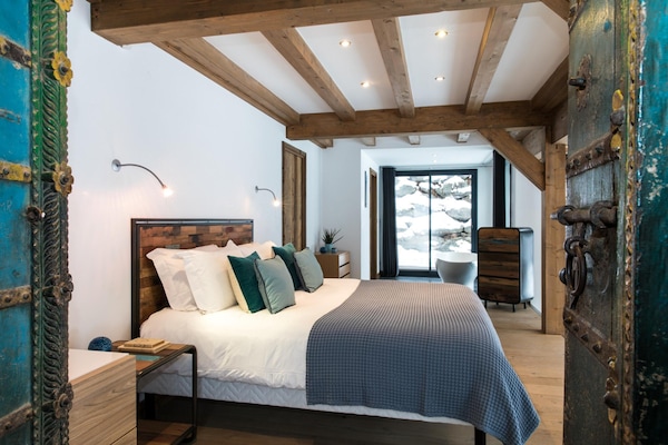 Chalet Belachat: Stijlvol wonen aan het meer met Mont Blanc uitzicht - thumbnail 4