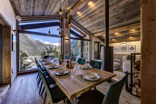 Luxe chalet Green Forest met zwembad en wellness, direct aan golfbaan Chamonix - thumbnail 2