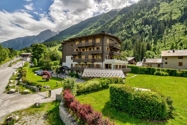 Stijlvol appartement voor 6 aan de golfbaan met Mont Blanc uitzicht - thumbnail 5