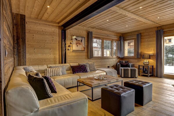 Chalet Planards 1: 10-persoons chalet met sauna, hot tub en Mont Blanc uitzicht - thumbnail 2