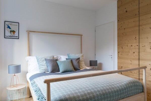 Luxe appartement met Mont Blanc uitzicht, op loopafstand van centrum Chamonix - thumbnail 3
