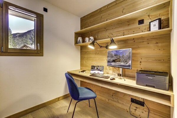 Luxe appartement aan de golfbaan met Mont Blanc uitzicht in Chamonix - thumbnail 6